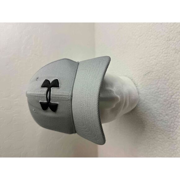 Under Armour BLITZ Gray Black‎ Baseball Cap Structured Polyester One Size - Picture 1 of 6